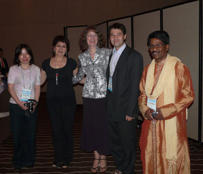 участники конференции из Китая, Армении, США, России и Индии